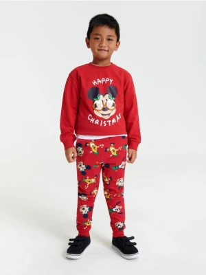 Sinsay - Komplet: bluza i spodnie Disney - czerwony