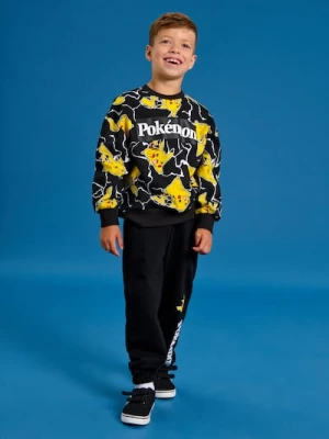 Sinsay - Komplet: bluza i spodnie Pokemon - czarny