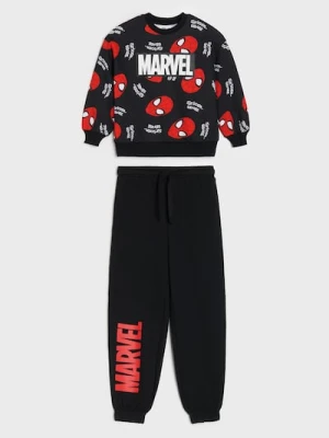 Sinsay - Komplet: bluza i spodnie Spider-Man - czarny