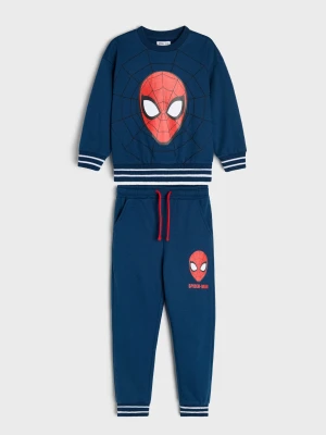 Sinsay - Komplet: bluza i spodnie Spider-Man - granatowy