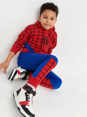 Sinsay - Komplet: bluza i spodnie Spiderman - czerwony