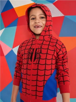 Sinsay - Komplet: bluza i spodnie Spiderman - czerwony