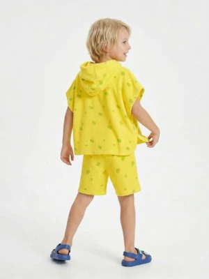 Sinsay - Komplet: bluza i szorty SpongeBob - żółty
