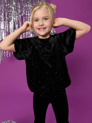 Sinsay - Komplet: bluzka i spodnie - czarny