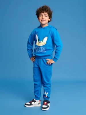 Sinsay - Komplet dresowy Sonic the Hedgehog - niebieski