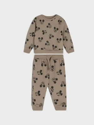 Sinsay - Komplet dresowy ze wzorem Mickey Mouse - szary