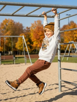 Sinsay - Komplet dzianinowy - beżowy