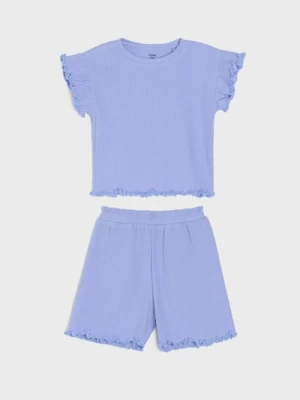 Sinsay - Komplet dzianinowy - fioletowy