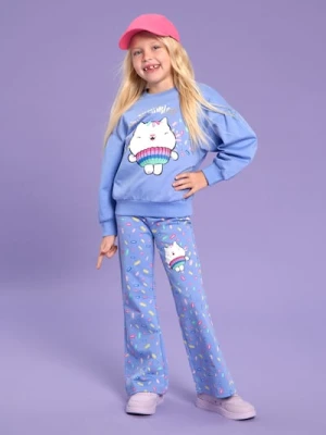 Sinsay - Komplet dzianinowy Gabby's Dollhouse - niebieski