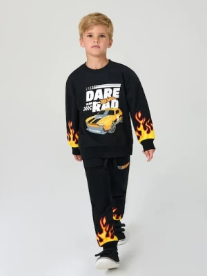 Sinsay - Komplet dzianinowy Hot Wheels - czarny