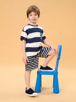 Sinsay - Komplet dzianinowy - kremowy