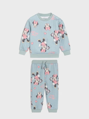 Sinsay - Komplet dzianinowy Minnie Mouse - green spruce