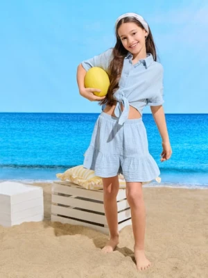 Sinsay - Komplet dzianinowy - niebieski