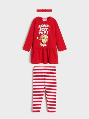 Sinsay - Komplet dzianinowy PAW Patrol - czerwony