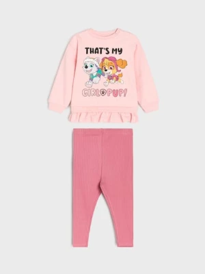 Sinsay - Komplet dzianinowy PAW Patrol - różowy