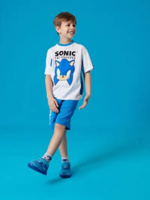 Sinsay - Komplet dzianinowy Sonic The Hedgehog - niebieski