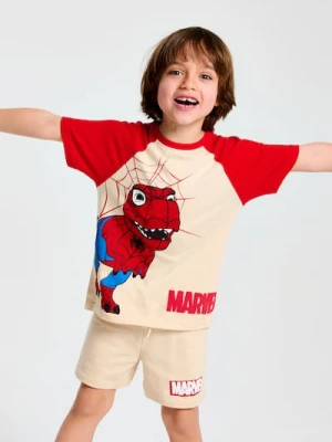 Sinsay - Komplet dzianinowy Spider-Man - czerwony