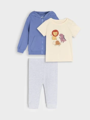 Sinsay - Komplet dzianinowy - wielobarwny