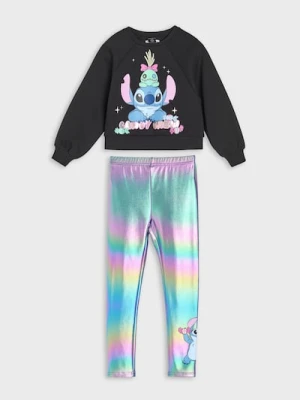 Sinsay - Komplet dzianinowy z efektem holograficznym Stitch - wielobarwny