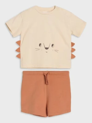 Sinsay - Komplet dzianinowy z elementami 3d - wielobarwny