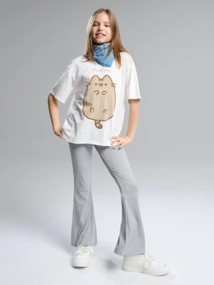 Sinsay - Komplet: koszulka i spodnie Pusheen the Cat - wielobarwny