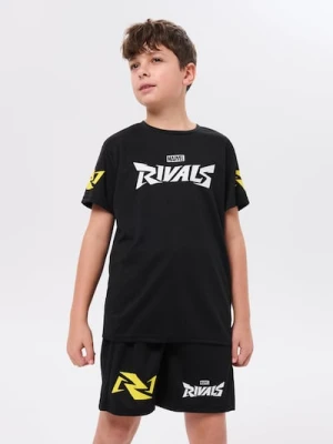 Sinsay - Komplet sportowy Active Marvel Rivals - czarny