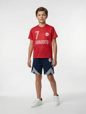 Sinsay - Komplet sportowy Active szybkoschnący z nadrukiem Toronto - wielobarwny