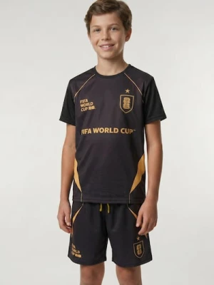Sinsay - Komplet sportowy: koszulka i szorty FIFA World Cup - czarny