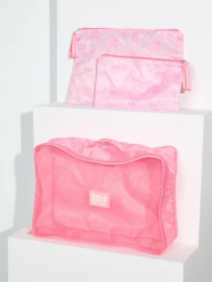 Sinsay - Kosmetyczki 3 pack Hello Kitty - różowy