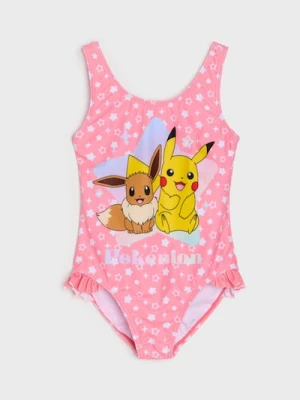 Sinsay - Kostium kąpielowy Pokémon - różowy