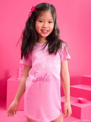 Sinsay - Koszula nocna Barbie - różowy