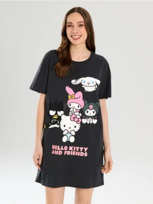Sinsay - Koszula nocna Hello Kitty - szary