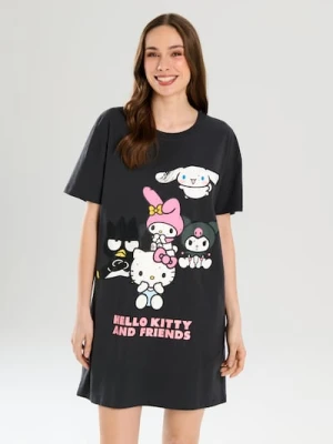 Sinsay - Koszula nocna Hello Kitty - szary