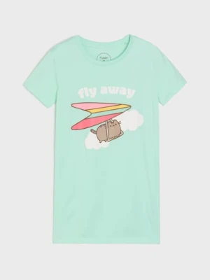 Sinsay - Koszula nocna Pusheen the Cat - zielony