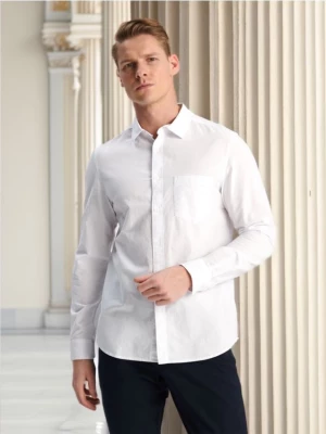 Sinsay - Koszula regular - biały