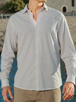 Sinsay - Koszula regular fit - biały