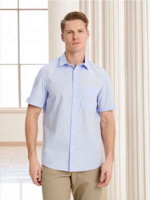Sinsay - Koszula regular fit - błękitny