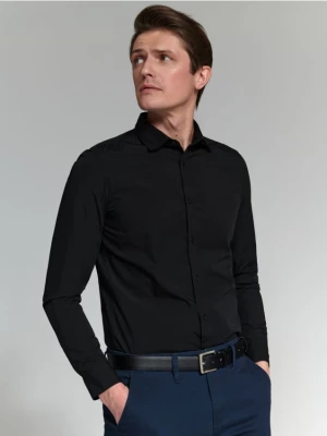 Sinsay - Koszula slim fit - czarny