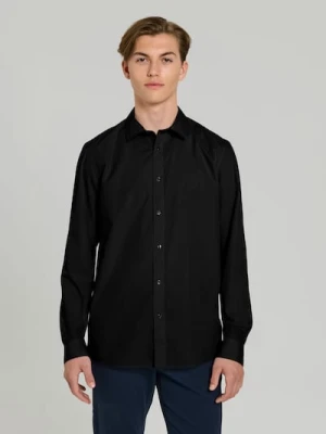 Sinsay - Koszula slim fit - czarny