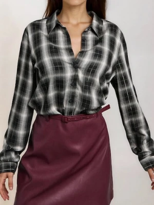 Sinsay - Koszula w kratę - wielobarwny