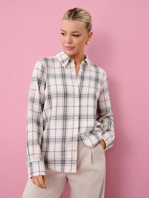 Sinsay - Koszula w kratę - wielobarwny