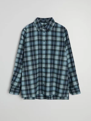 Sinsay - Koszula w kratę - wielobarwny