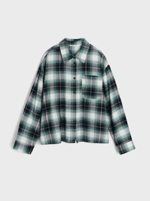 Sinsay - Koszula w kratę - wielobarwny