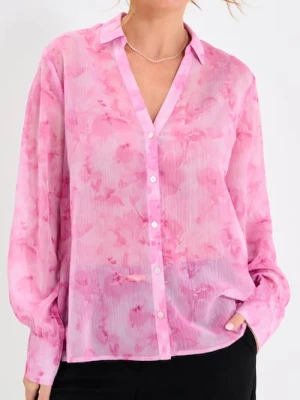 Sinsay - Koszula w kwiatowy wzór - wielobarwny