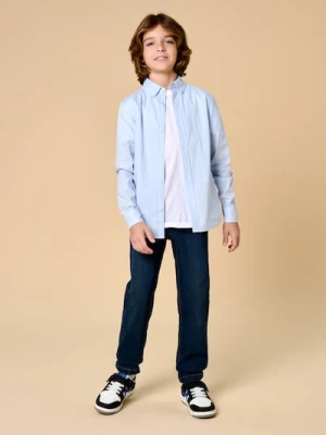 Sinsay - Koszula w paski - błękitny