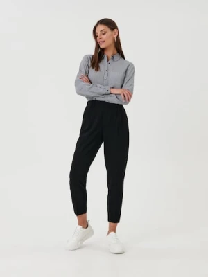 Sinsay - Koszula w paski - czarny