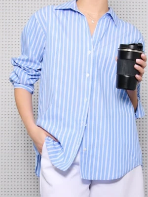 Sinsay - Koszula w paski - wielobarwny