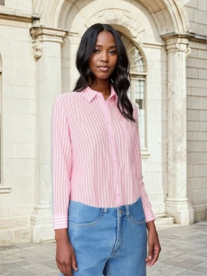 Sinsay - Koszula w paski - wielobarwny