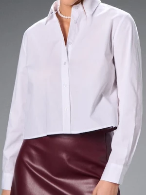 Sinsay - Koszula z długim rękawem - biały