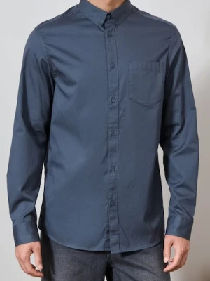 Sinsay - Koszula z długim rękawem - niebieski